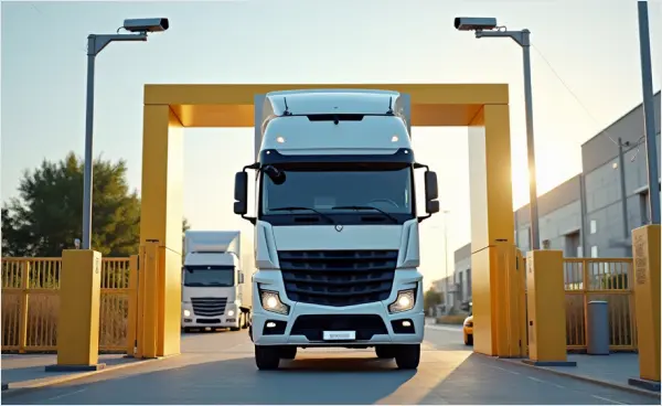 Cyfrowa brama dla ciężarówek zwiększa bezpieczeństwo i efektywność