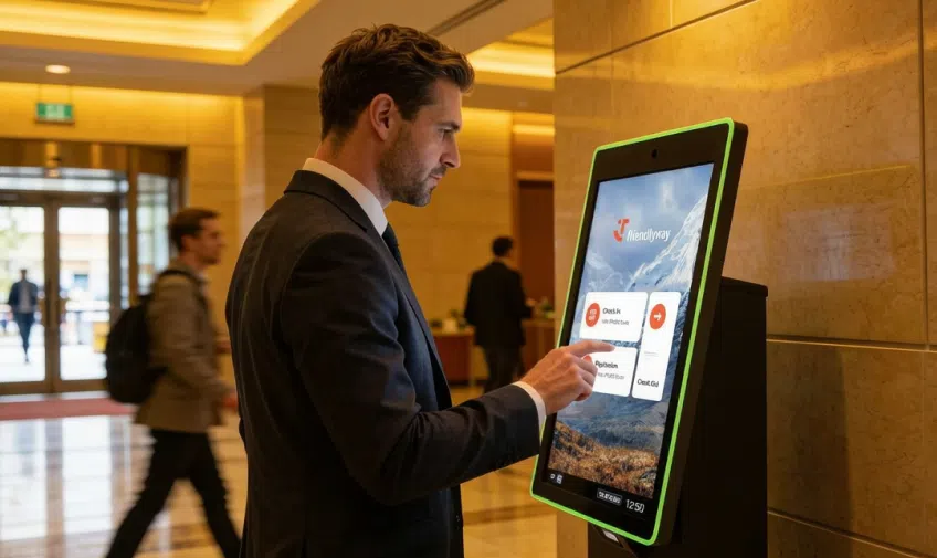 Jak wykorzystać kioski digital signage samoobsługi klientów