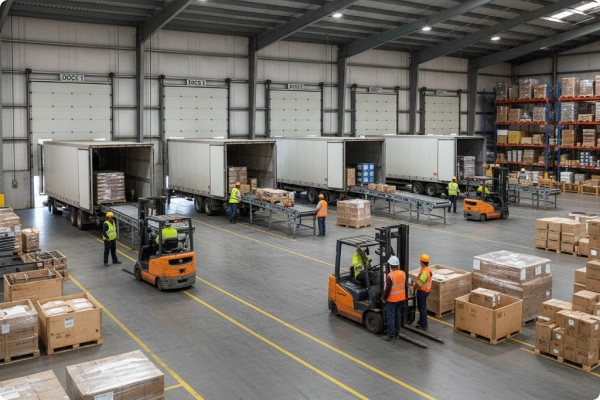 Efektywne planowanie ramp, optymalne wykorzystanie zasobów