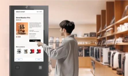 Cyfrowe usługi w sklepie