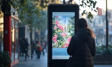 Digital signage a psychologia koloru ruchu obrazu