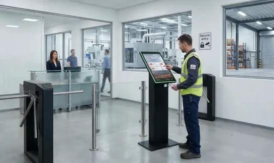 Integracja Visitor Management z kontrolą dostępu