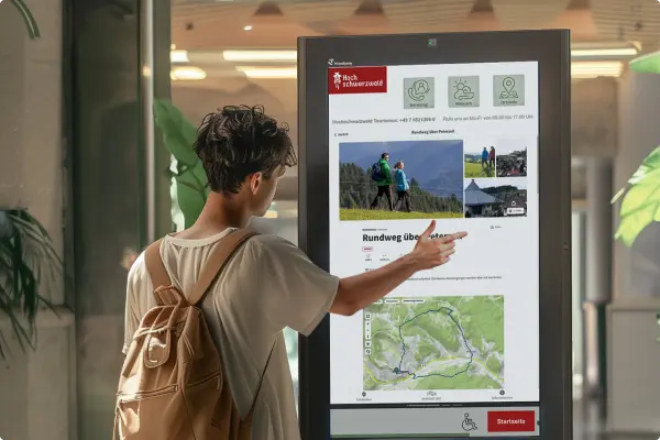 Interaktywne menu usług – samodzielnie lub w połączeniu z wsparciem wideo/AI