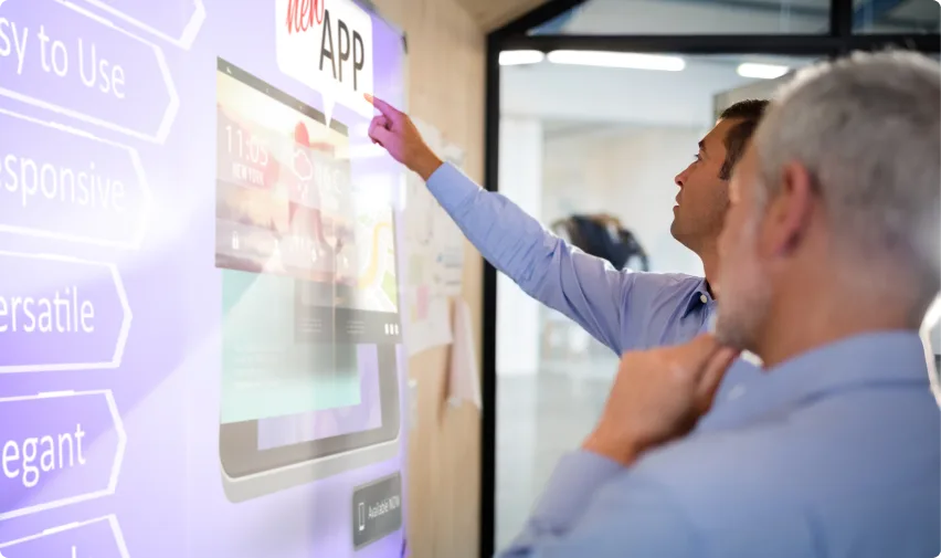 Jak działa interaktywne digital signage fw