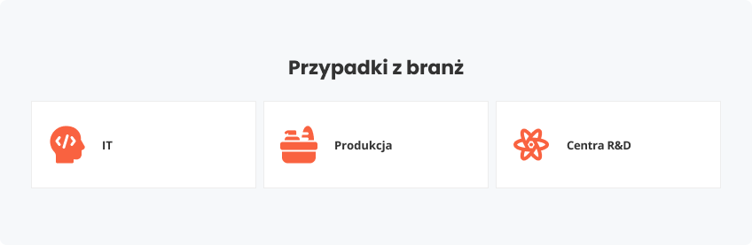 Przypadki z branż
