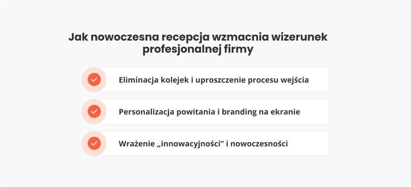 Jak nowoczesna recepcja wzmacnia wizerunek profesjonalnej