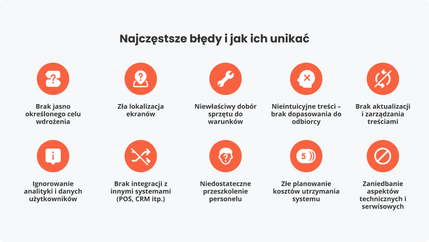 Najczęstsze błędy i jak ich unikać
