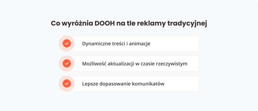 Co wyróżnia DOOH tle reklamy tradycyjnej